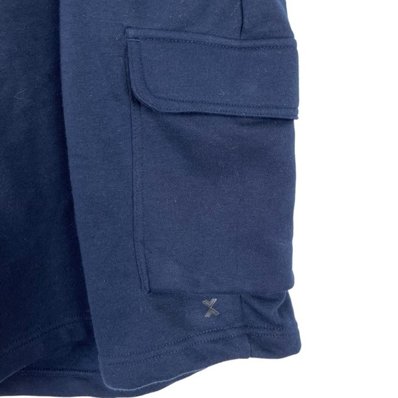 Xersion Mens Mid Rise Quick Dry Cargo Short Drawstring Waist Size 2XL Navy NWOT - Picture 8 of 11